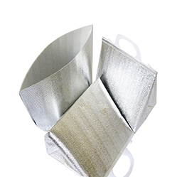 3D thermal foil foam chill box liners bag
